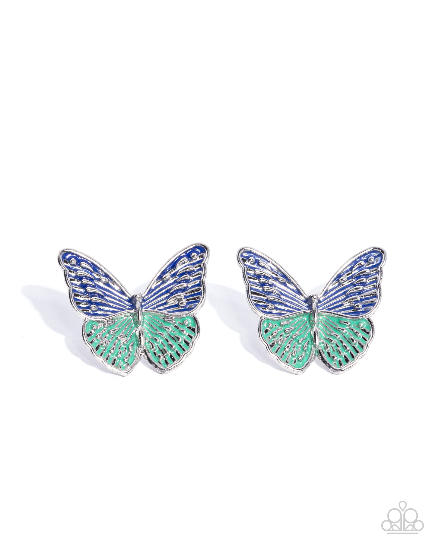 Aerial Appreciation Blue Earrings - Jewelry by Bretta
