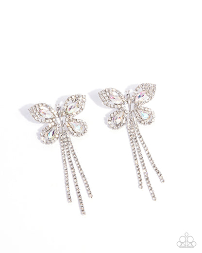 Next SOAR White Butterfly Earrings - Jewelry by Bretta