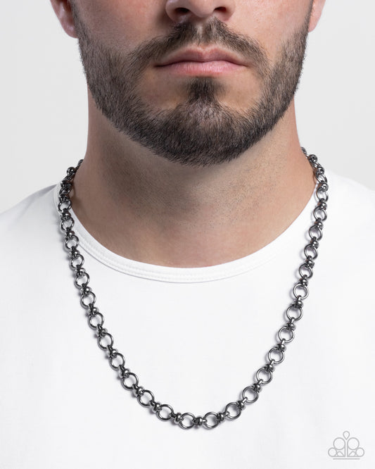 Nuanced Novelty Black Necklace - Jewelry by Bretta