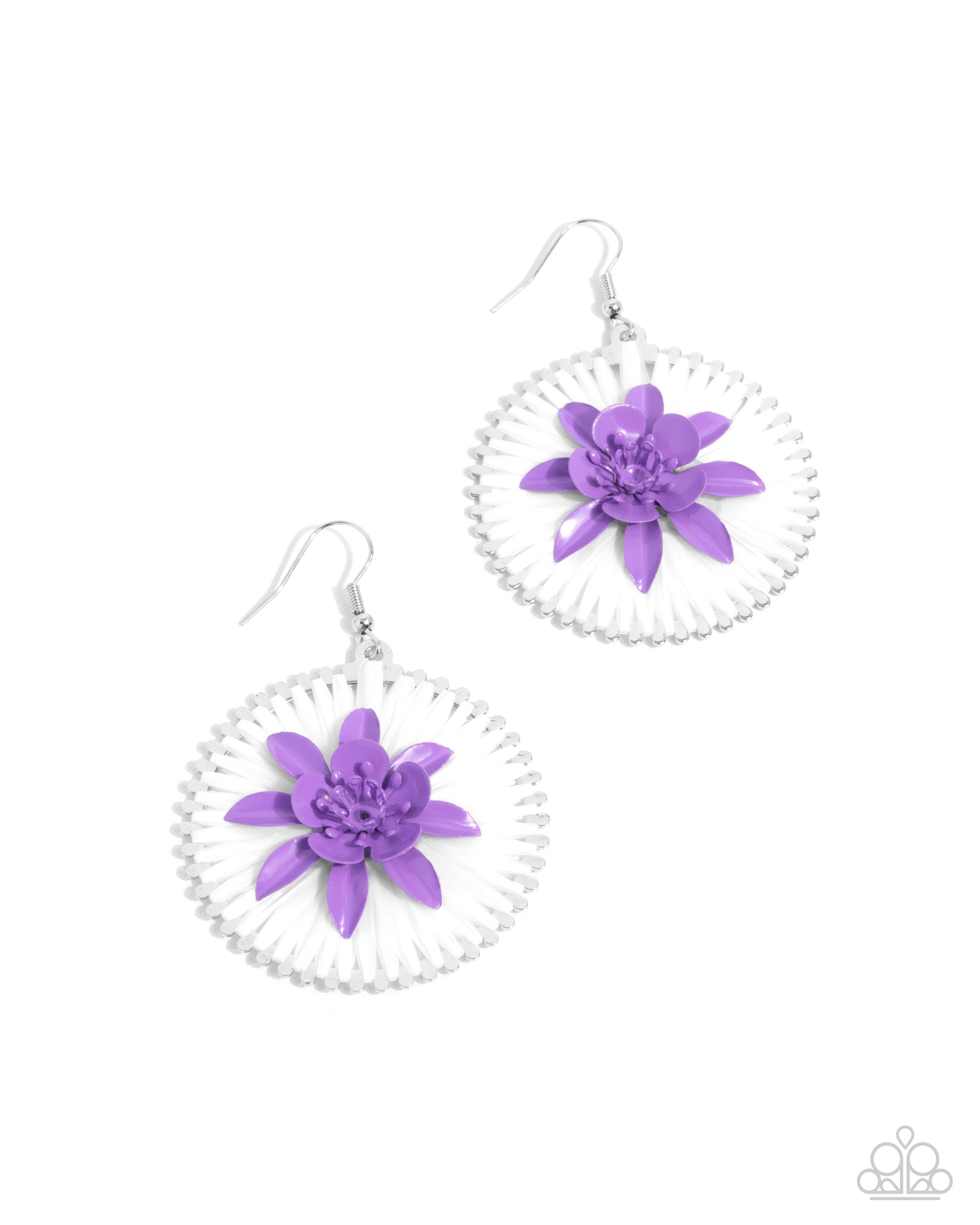 Dancing Daydream Purple Earrings - Jewelry by Bretta