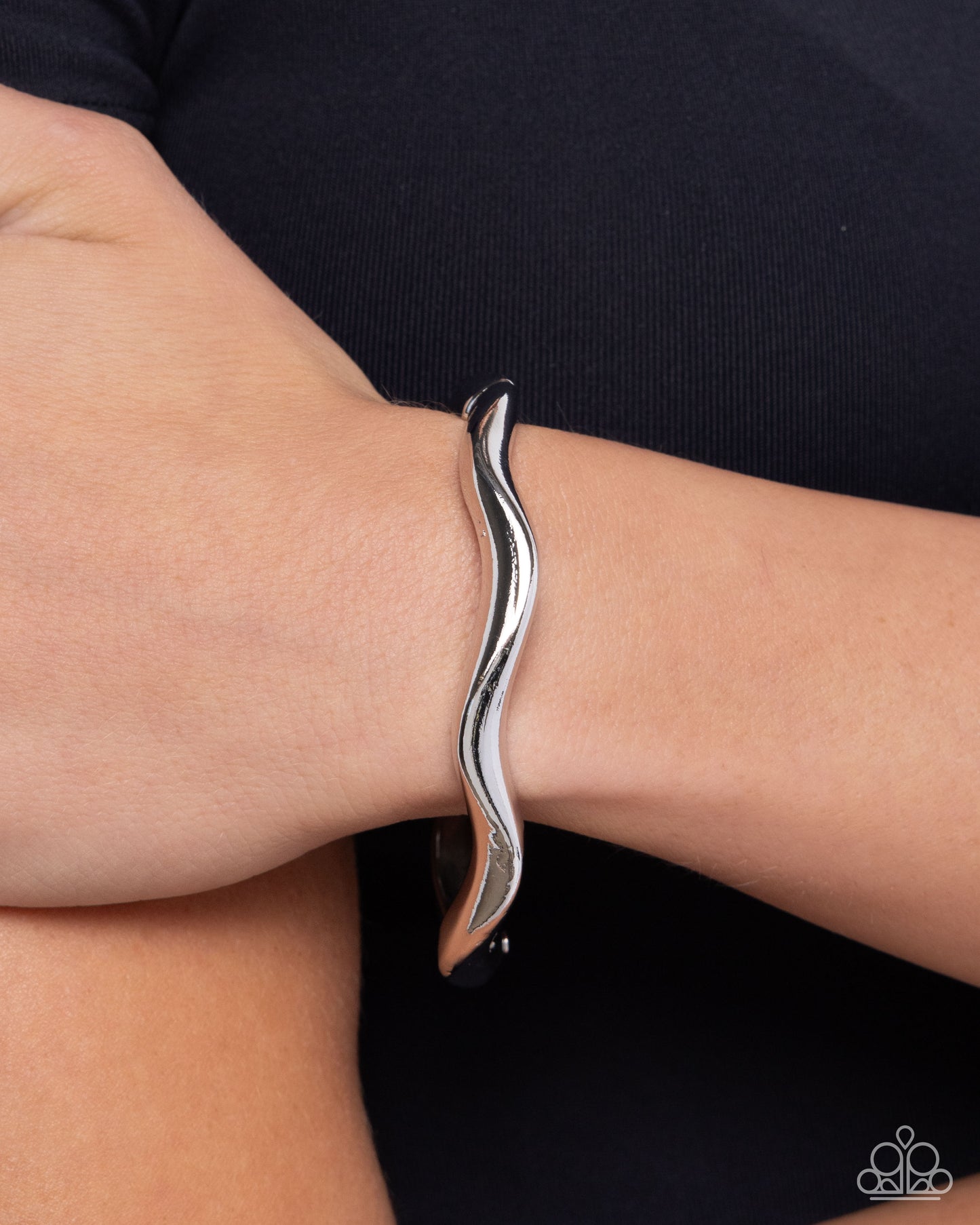 Waving Hello Silver Bracelet - Jewelry by Bretta