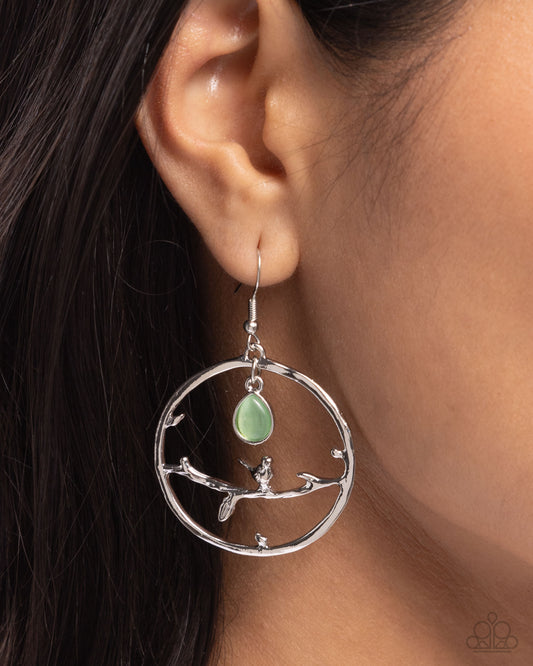 Picturesque Scene Green Earrings - Jewelry by Bretta