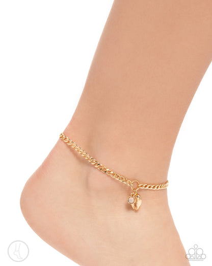 Conch Comeback Pink Anklet - Jewelry by Bretta