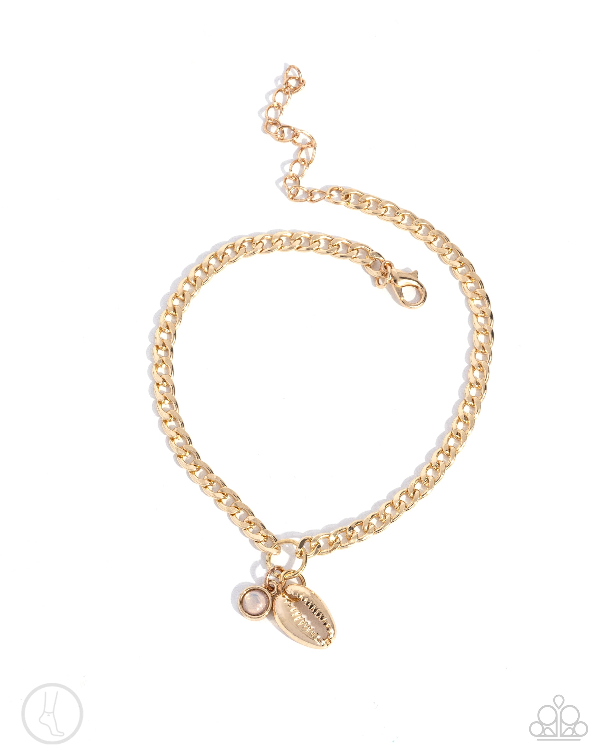 Conch Comeback Pink Anklet - Jewelry by Bretta