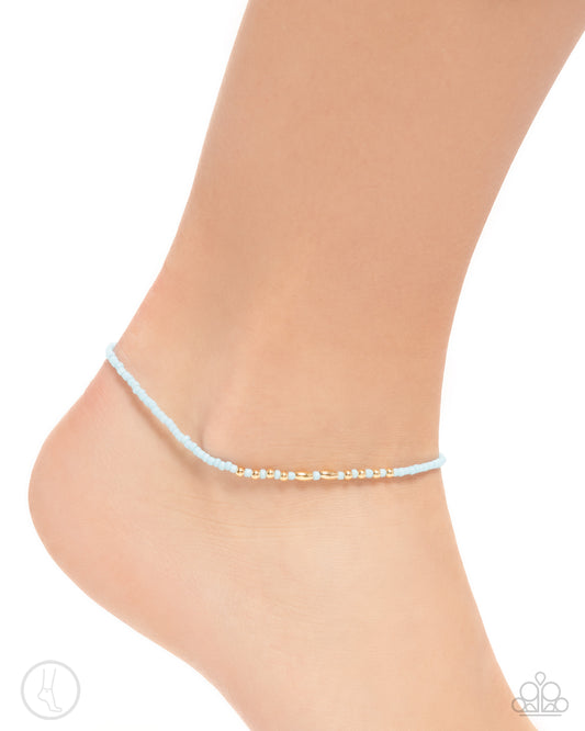 Basic Brightness Gold Anklet - Jewelry by Bretta