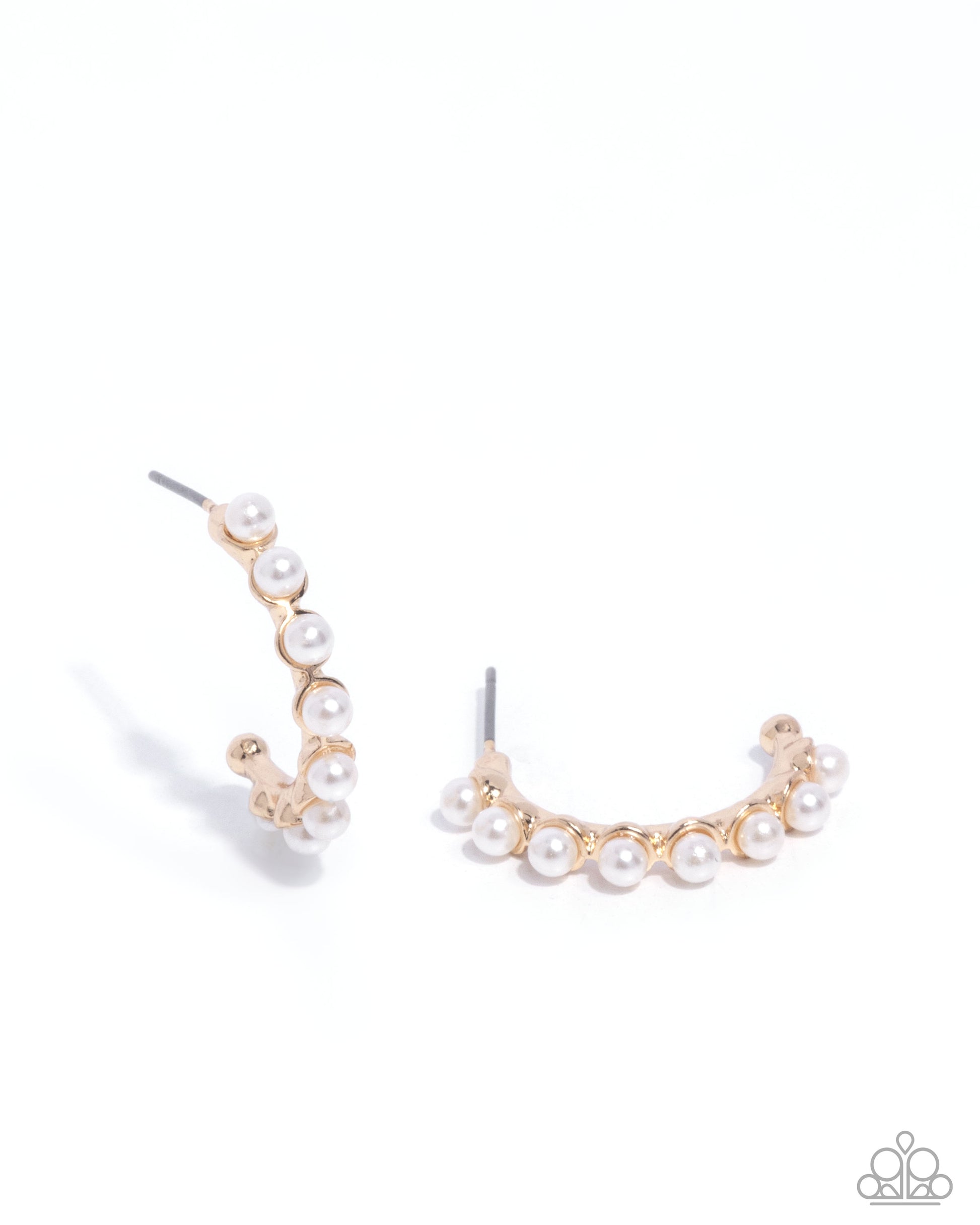 Pearly Passage Gold Earrings - Jewelry by Bretta