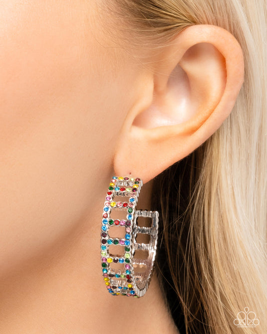 Bridging Brilliance Multi Hoop Earrings - Jewelry by Bretta