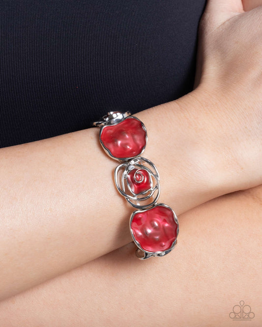 Rosy Rubato Red Bracelet - Jewelry by Bretta