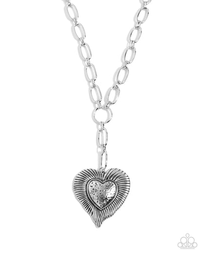 High Fidelity Silver Heart Necklace - Jewelry by Bretta