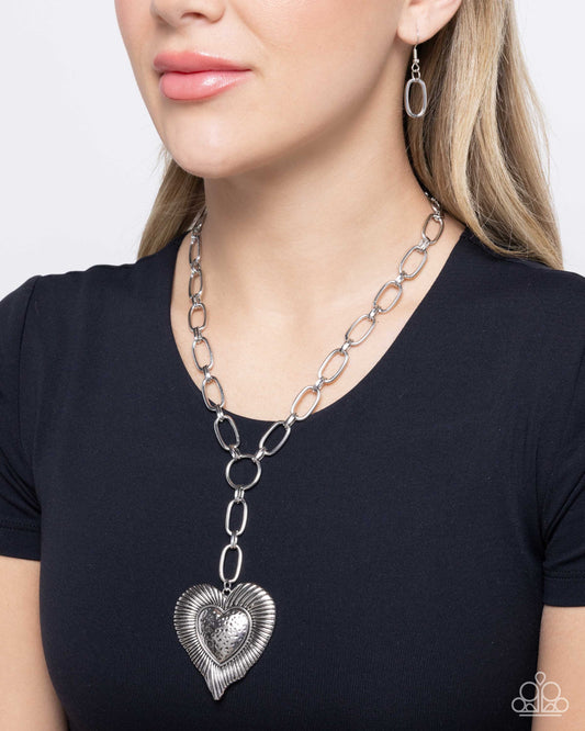 High Fidelity Silver Heart Necklace - Jewelry by Bretta