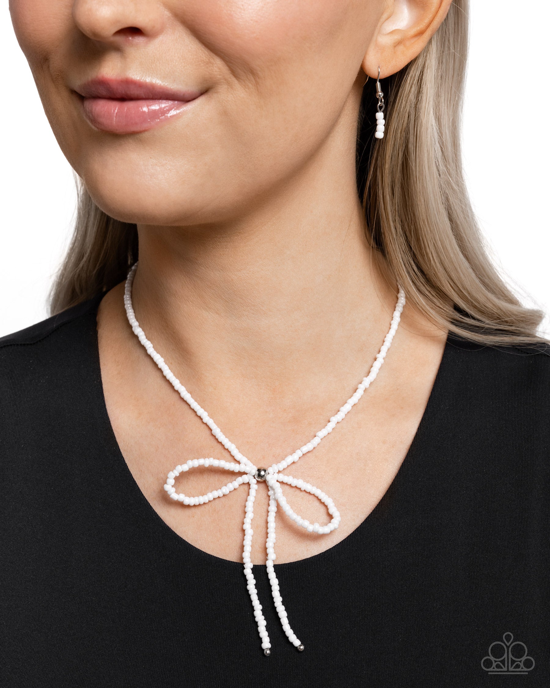 High-Class Hype White Necklace - Jewelry by Bretta