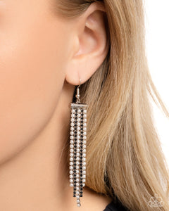 Tapered Team Black Earrings - Jewelry by Bretta