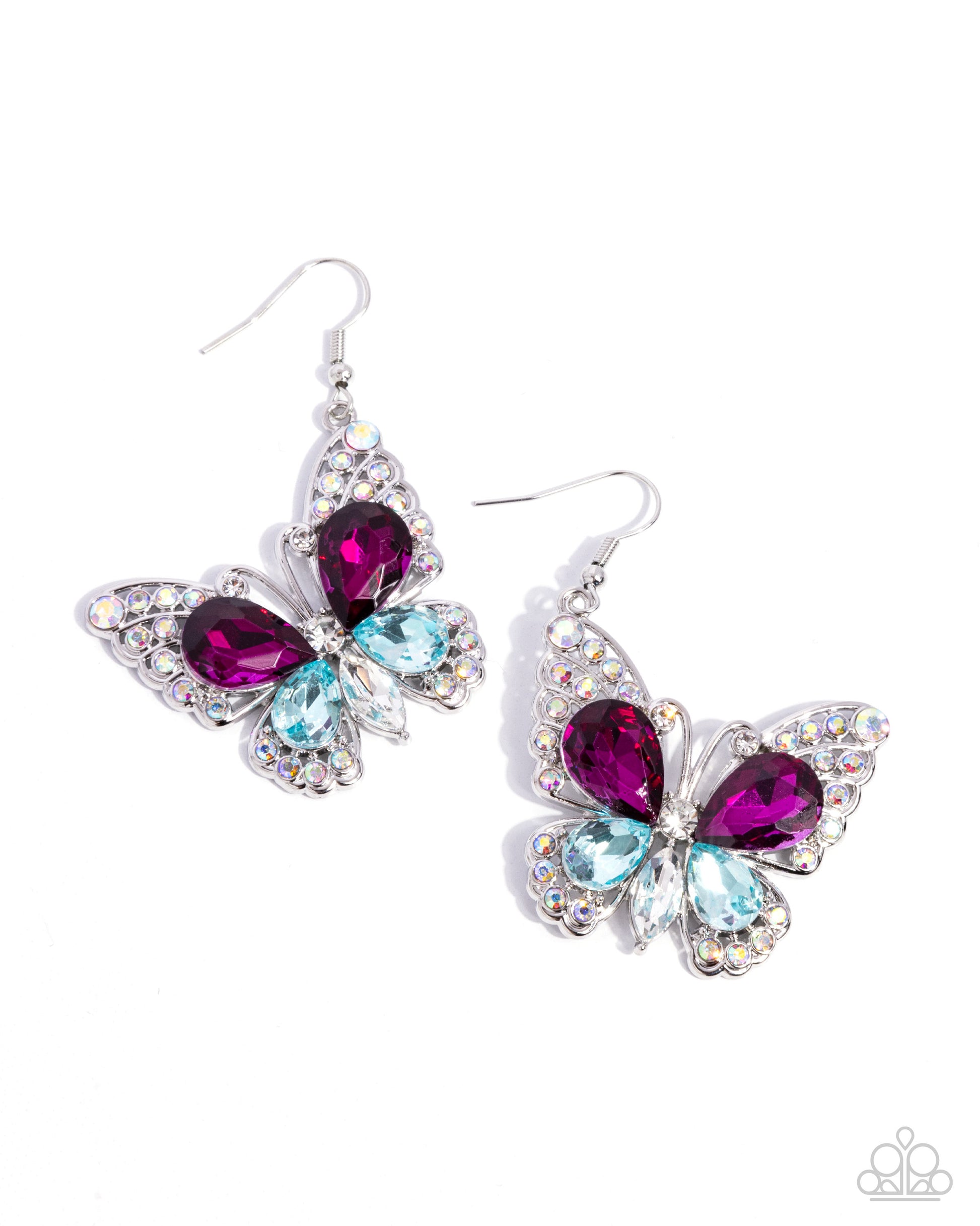 Teardrop Takeoff Multi Butterfly Earrings - Jewelry by Bretta