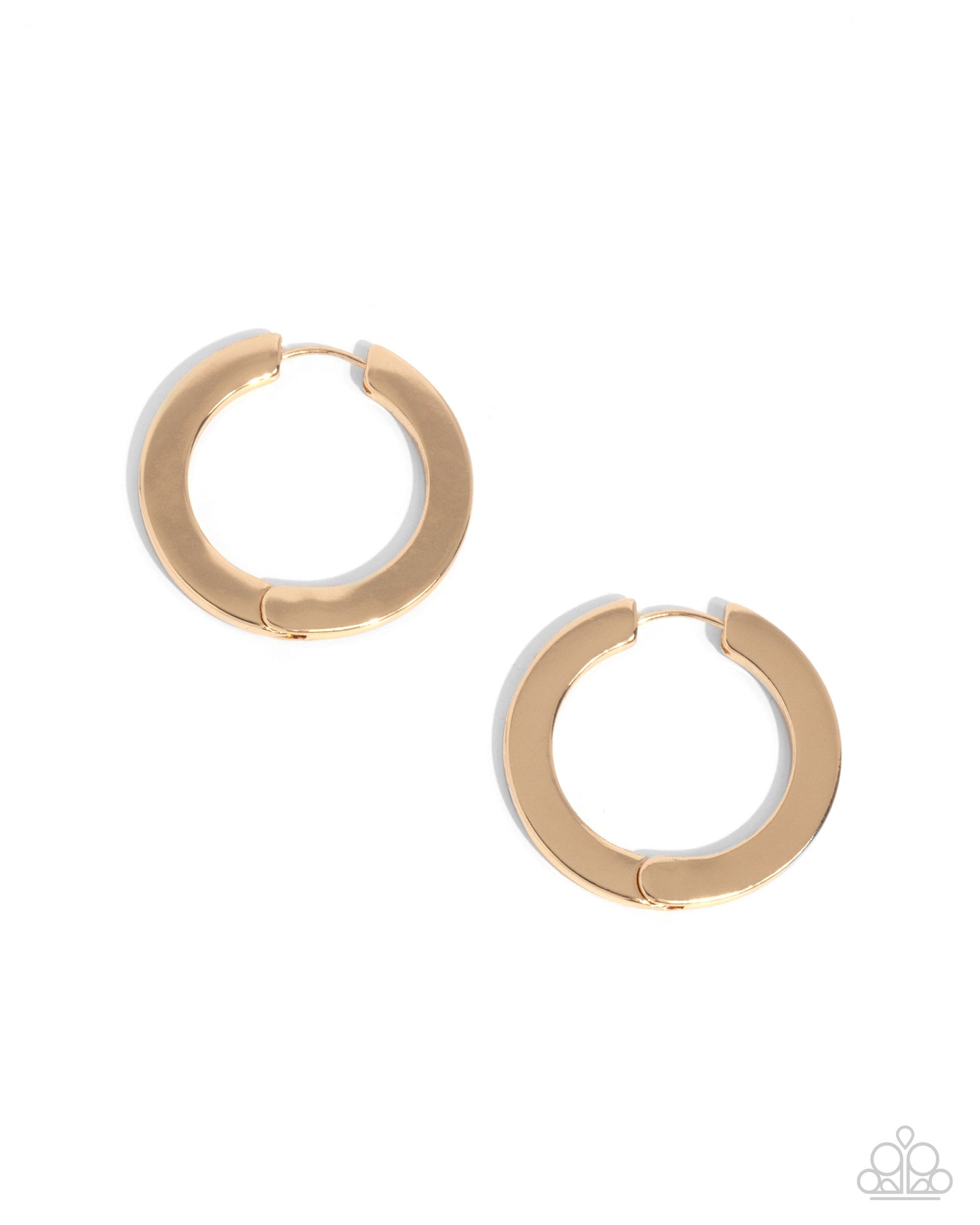 Circling Chariot Gold Earrings - Jewelry by Bretta