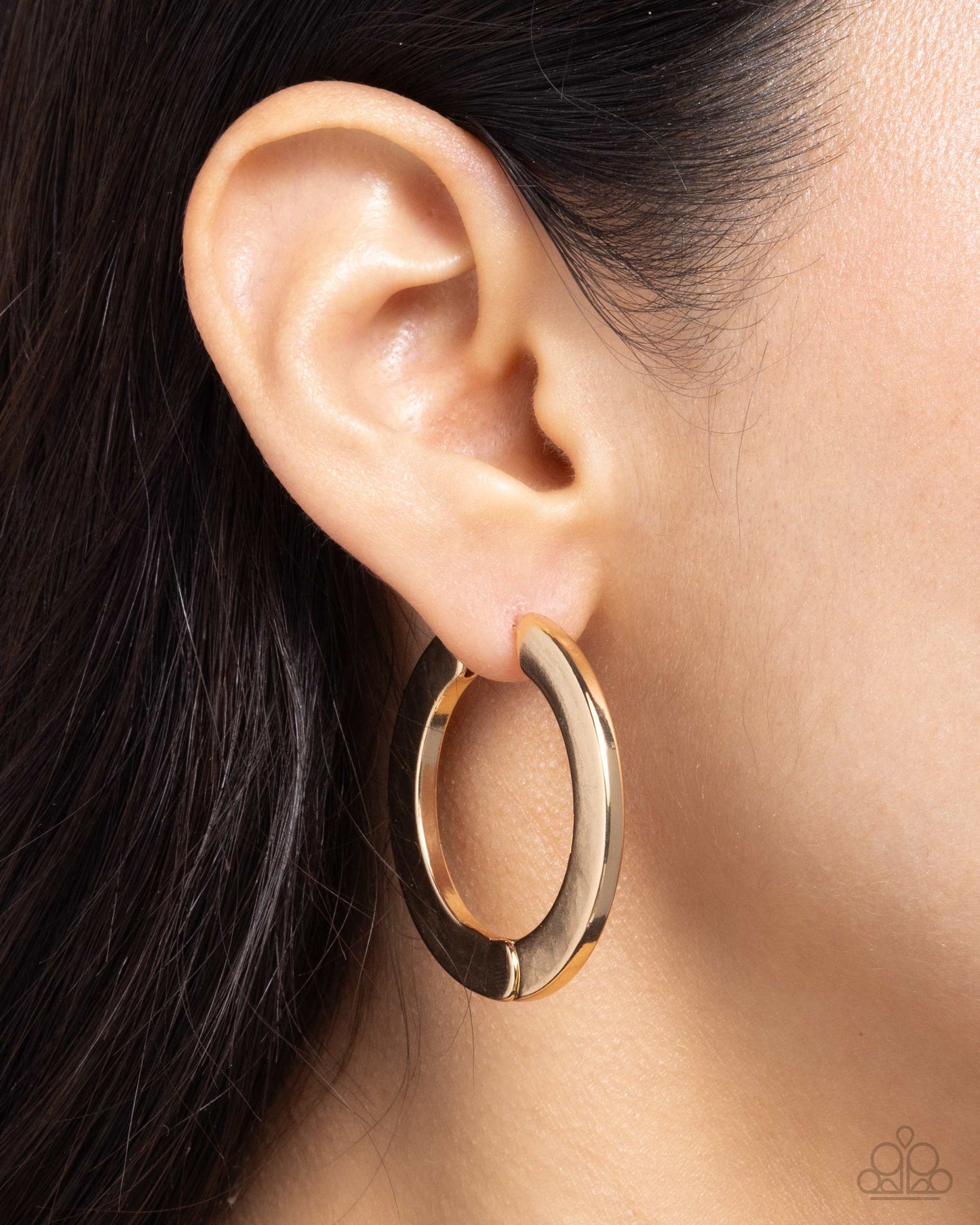 Circling Chariot Gold Earrings - Jewelry by Bretta