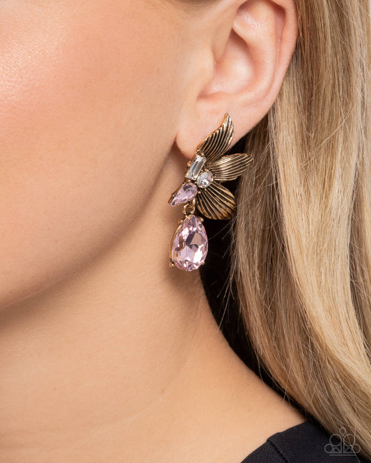 Showstopping Symphony Pink Earrings - Jewelry by Bretta