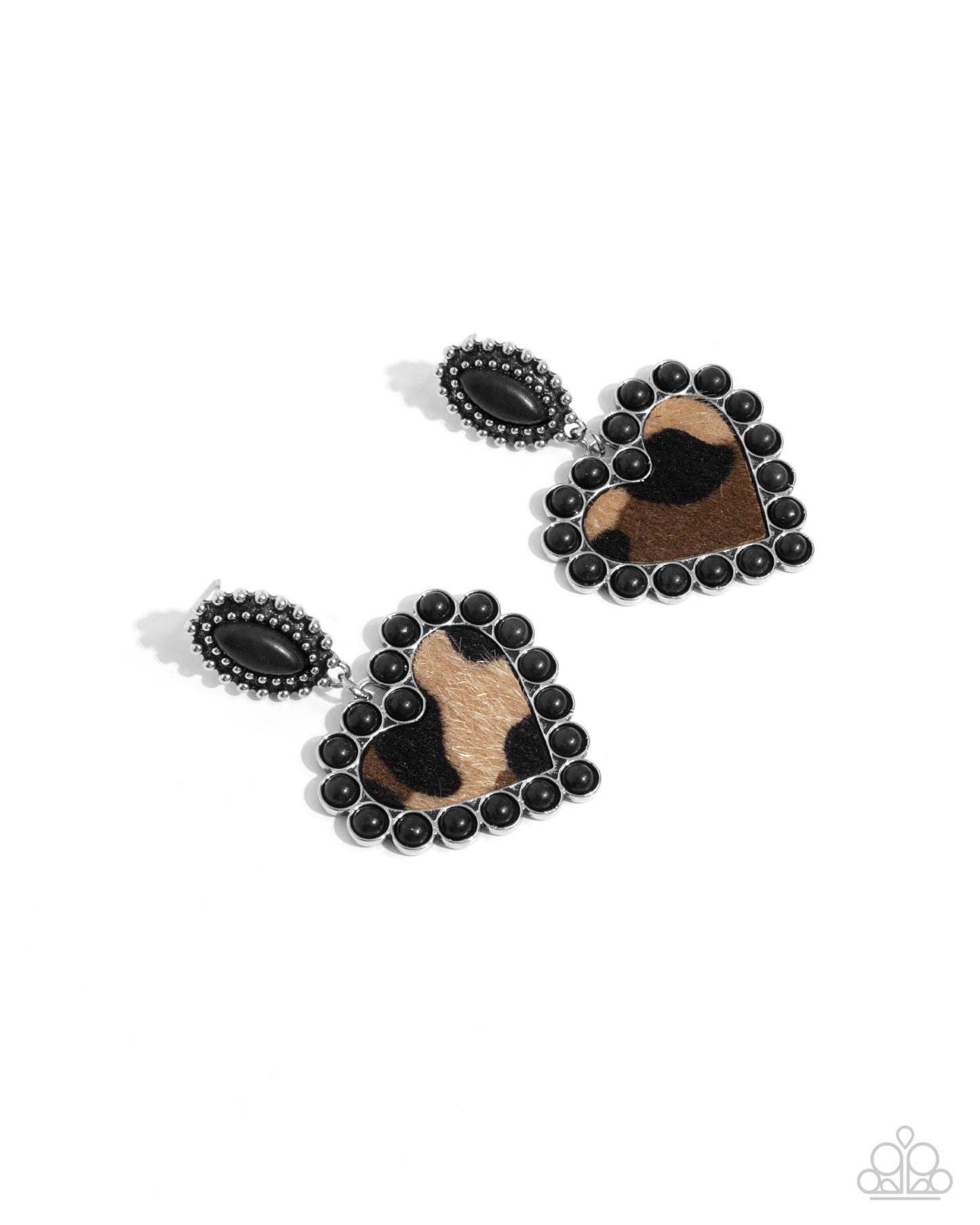 Whimsical Wrangler Black Earrings - Jewelry by Bretta