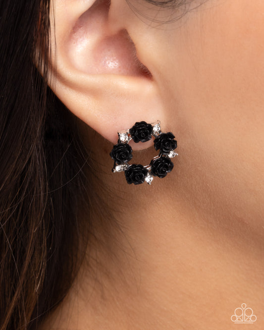 Grace Personified Black Earrings  - Jewelry by Bretta