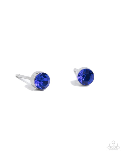 Logical Light Blue Earrings  - Jewelry by Bretta