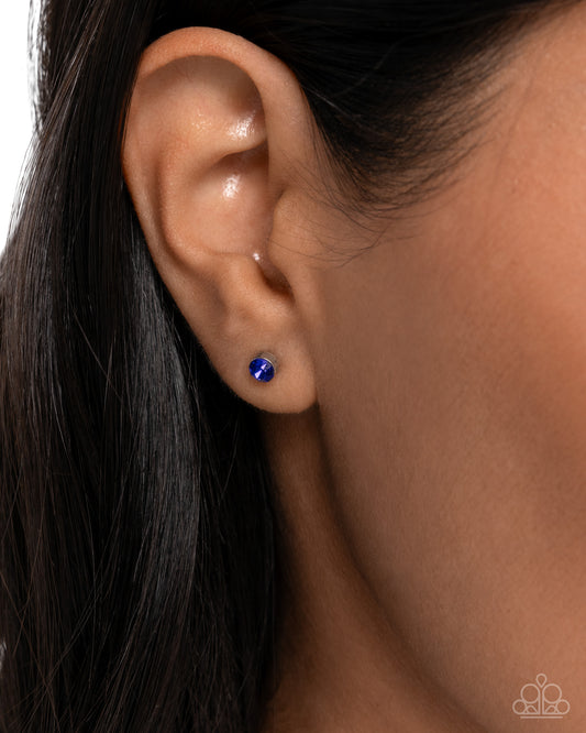 Logical Light Blue Earrings  - Jewelry by Bretta
