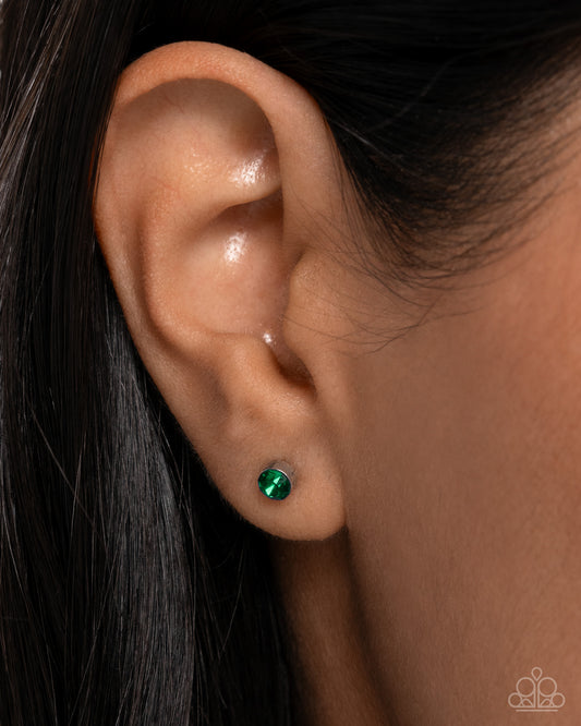 Logical Light Green Earrings - Jewelry by Bretta