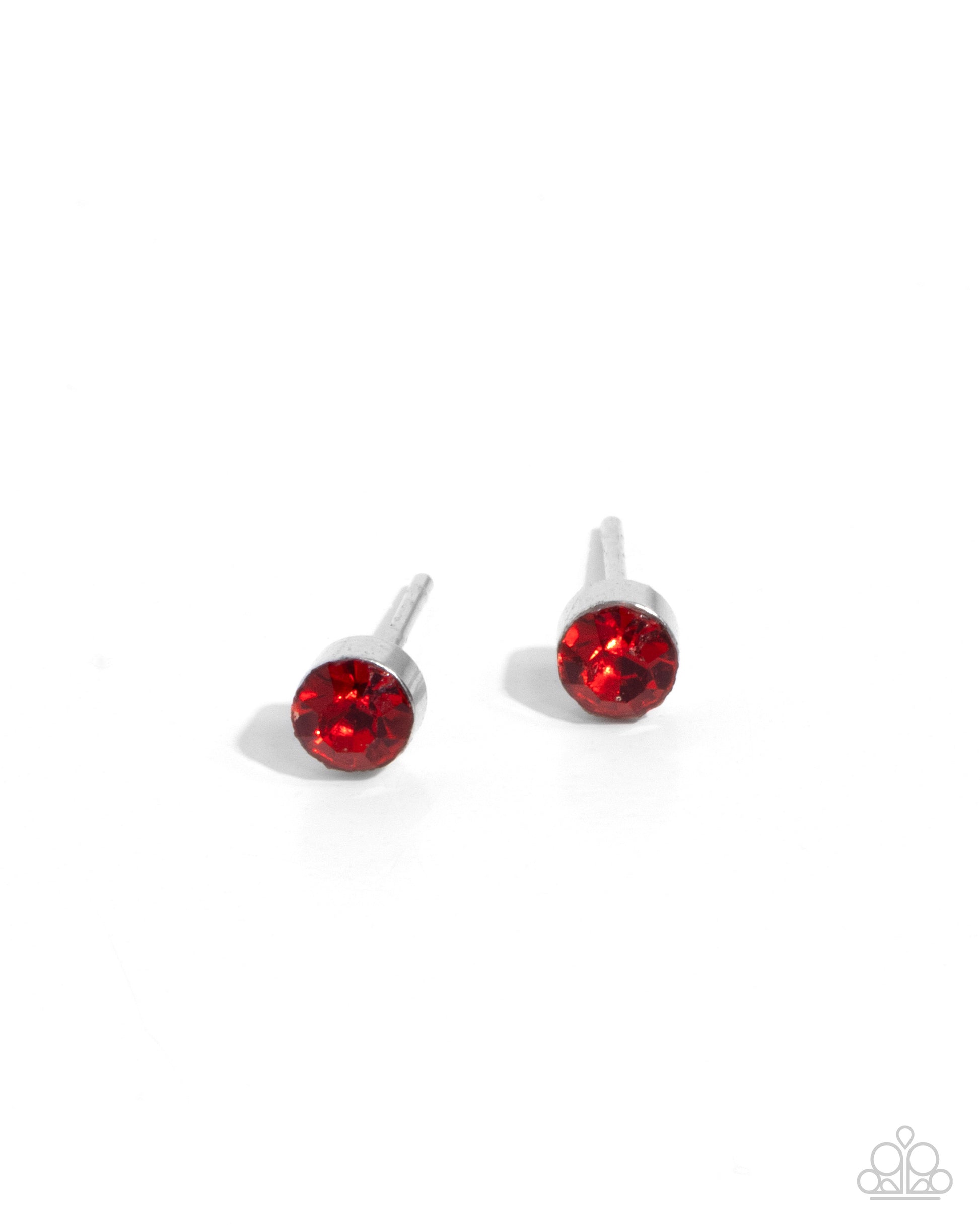 Logical Light Red Earrings - Jewelry by Bretta