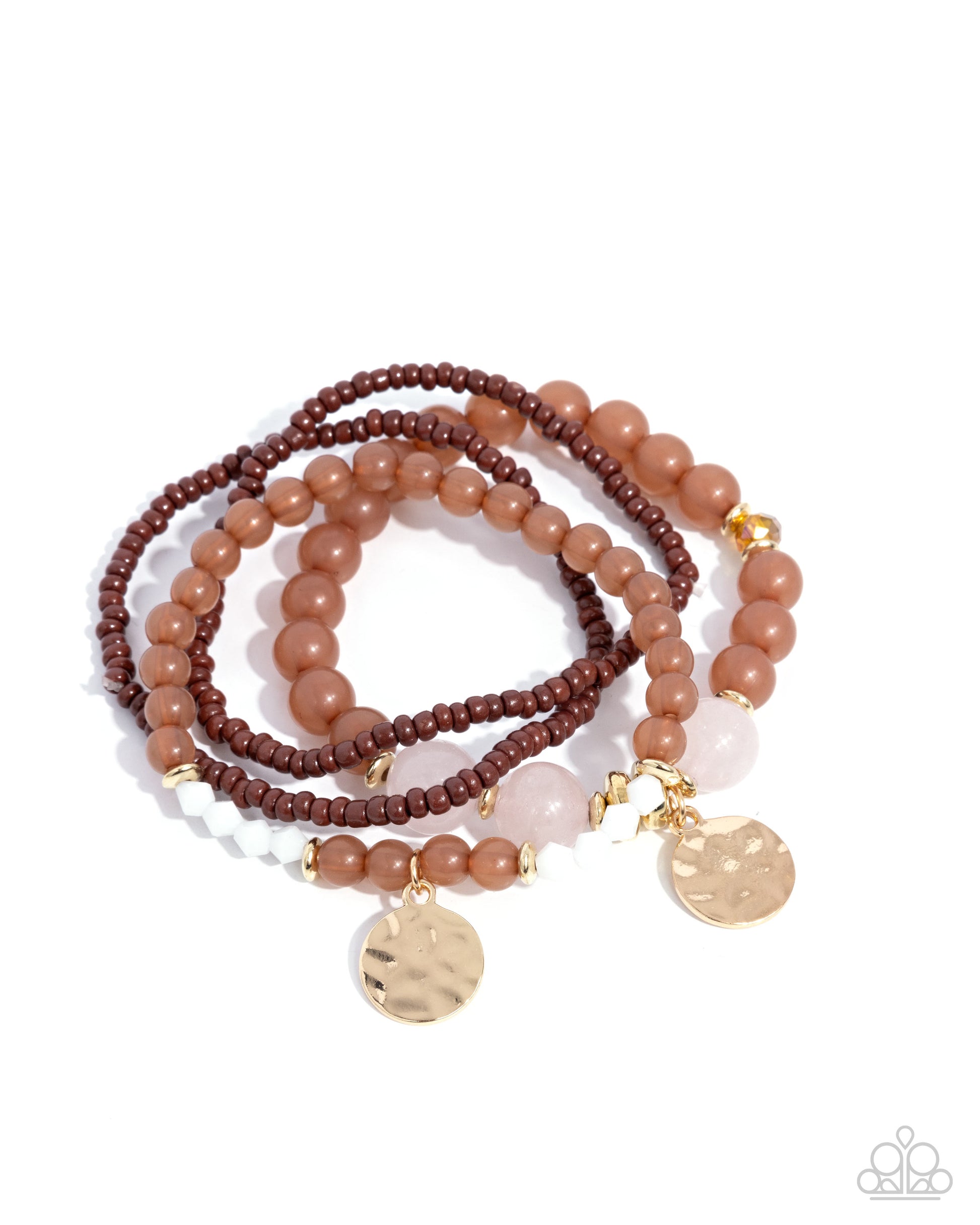 Superior Stack Brown Bracelets - Jewelry by Bretta