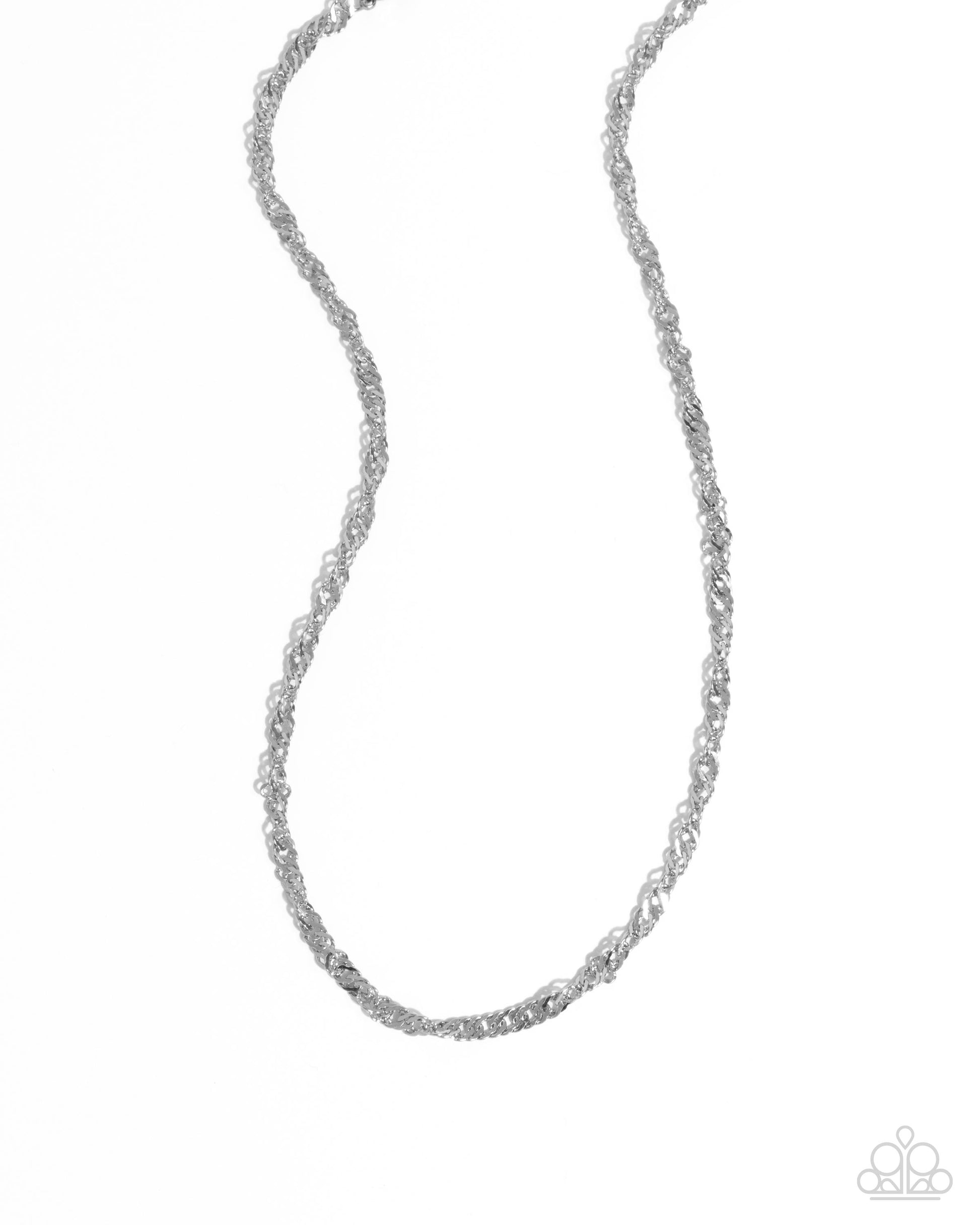 Chain Confrontation Silver Necklace - Jewelry by Bretta
