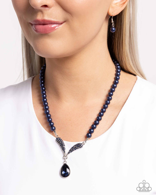 Avant-Garde Adornment Blue Necklace - Jewelry by Bretta