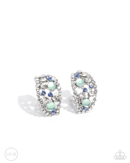 Elite Embrace Green Earrings - Jewelry by Bretta