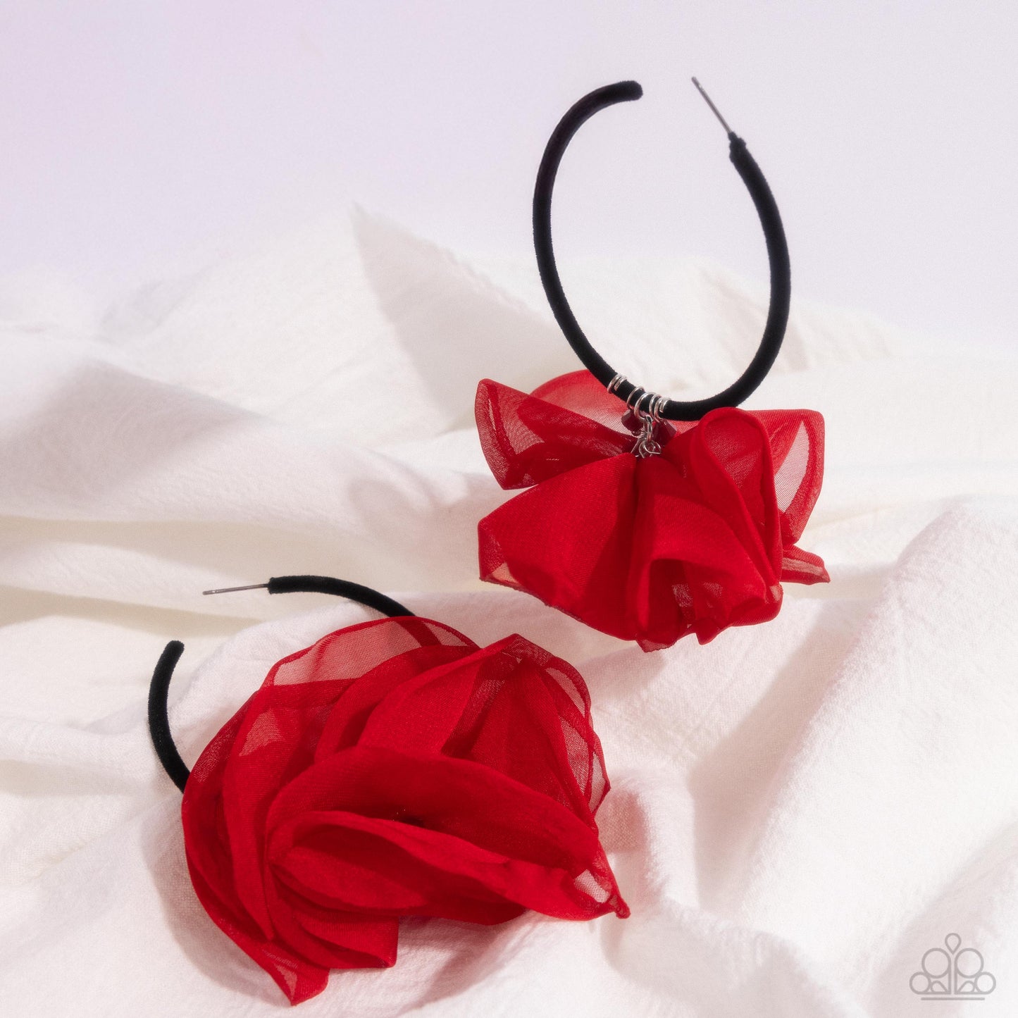 Passionate Promenade Red Earrings - Jewelry by Bretta