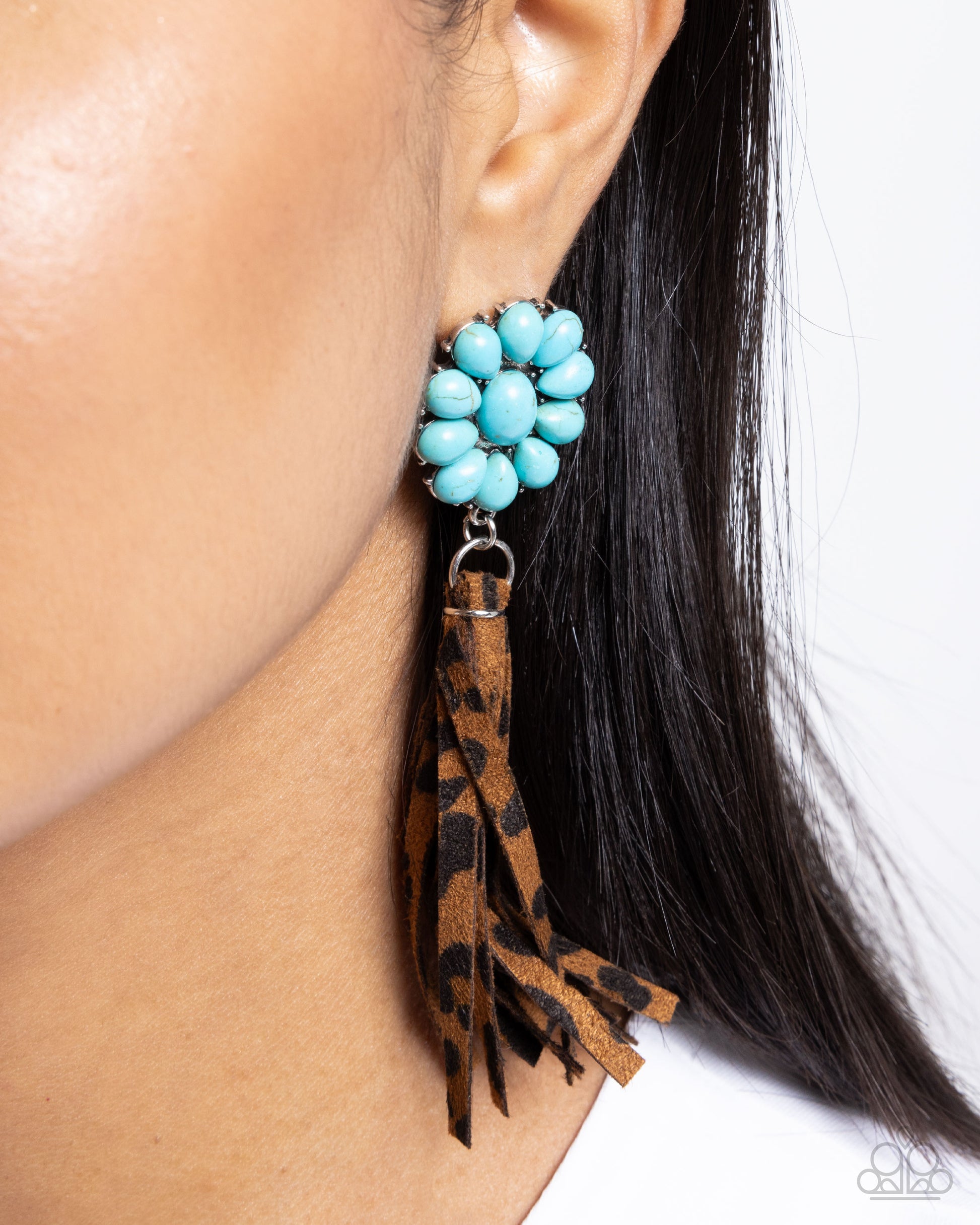 Hometown Hero Blue Earrings - Jewelry by Bretta
