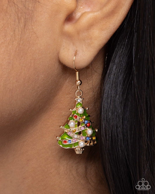 O Christmas Tree Multi Christmas Earrings - Jewelry by Bretta