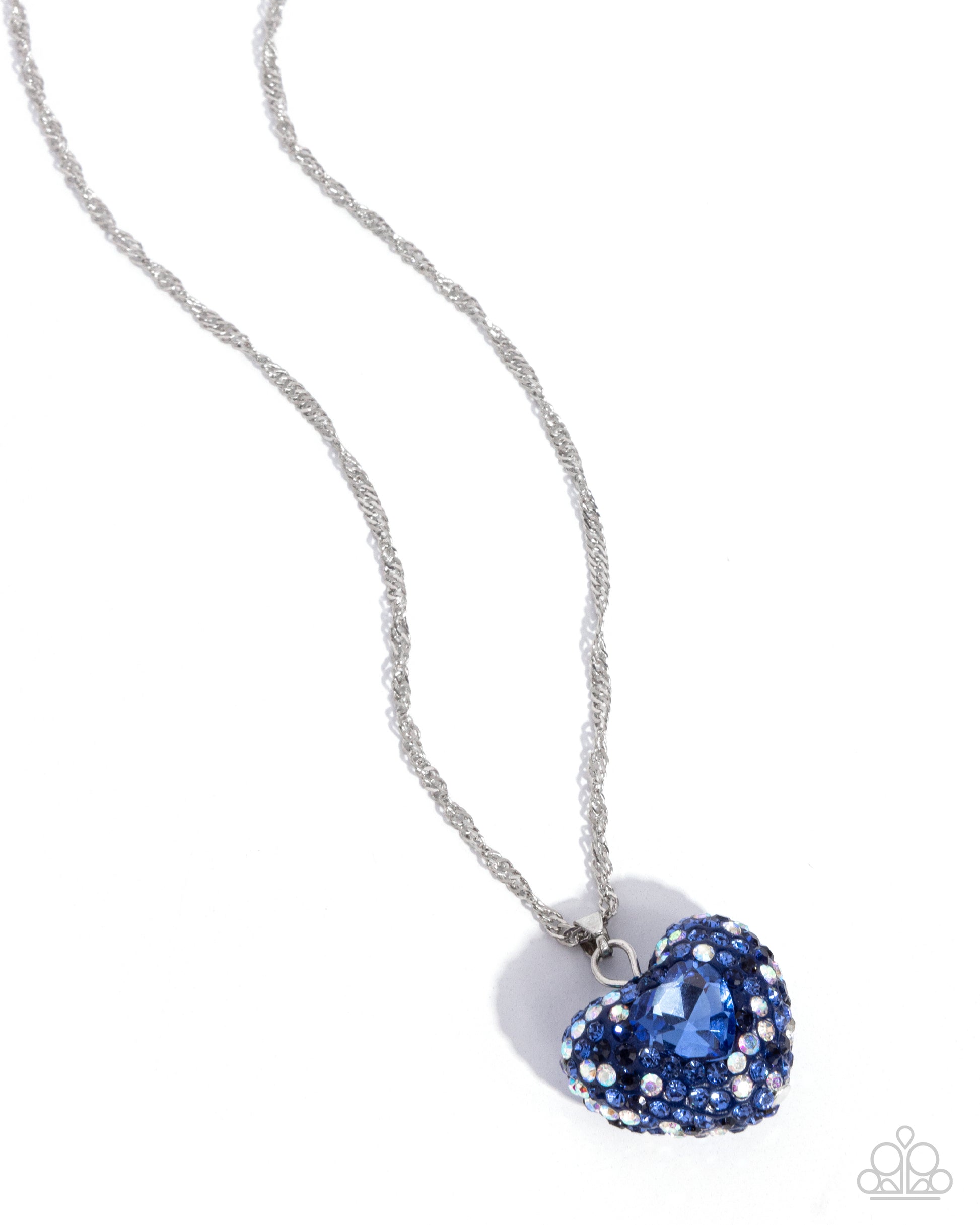 Best Of My Heart Blue Heart Necklace - Jewelry by Bretta