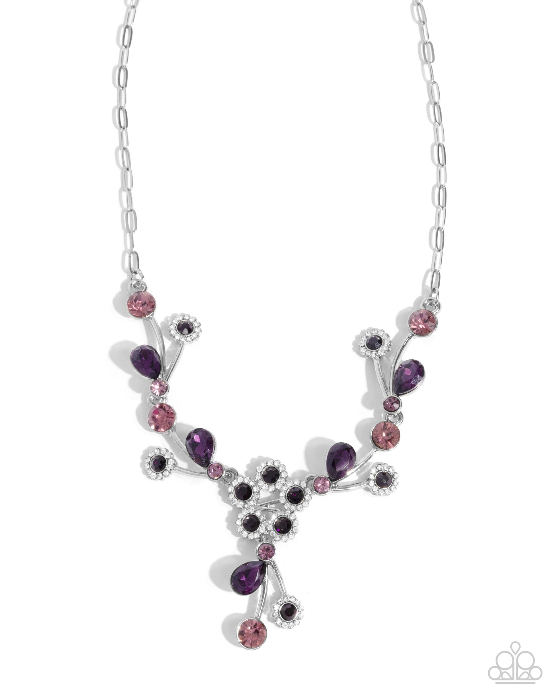 Blossom Queen Purple Necklace - Jewelry by Bretta