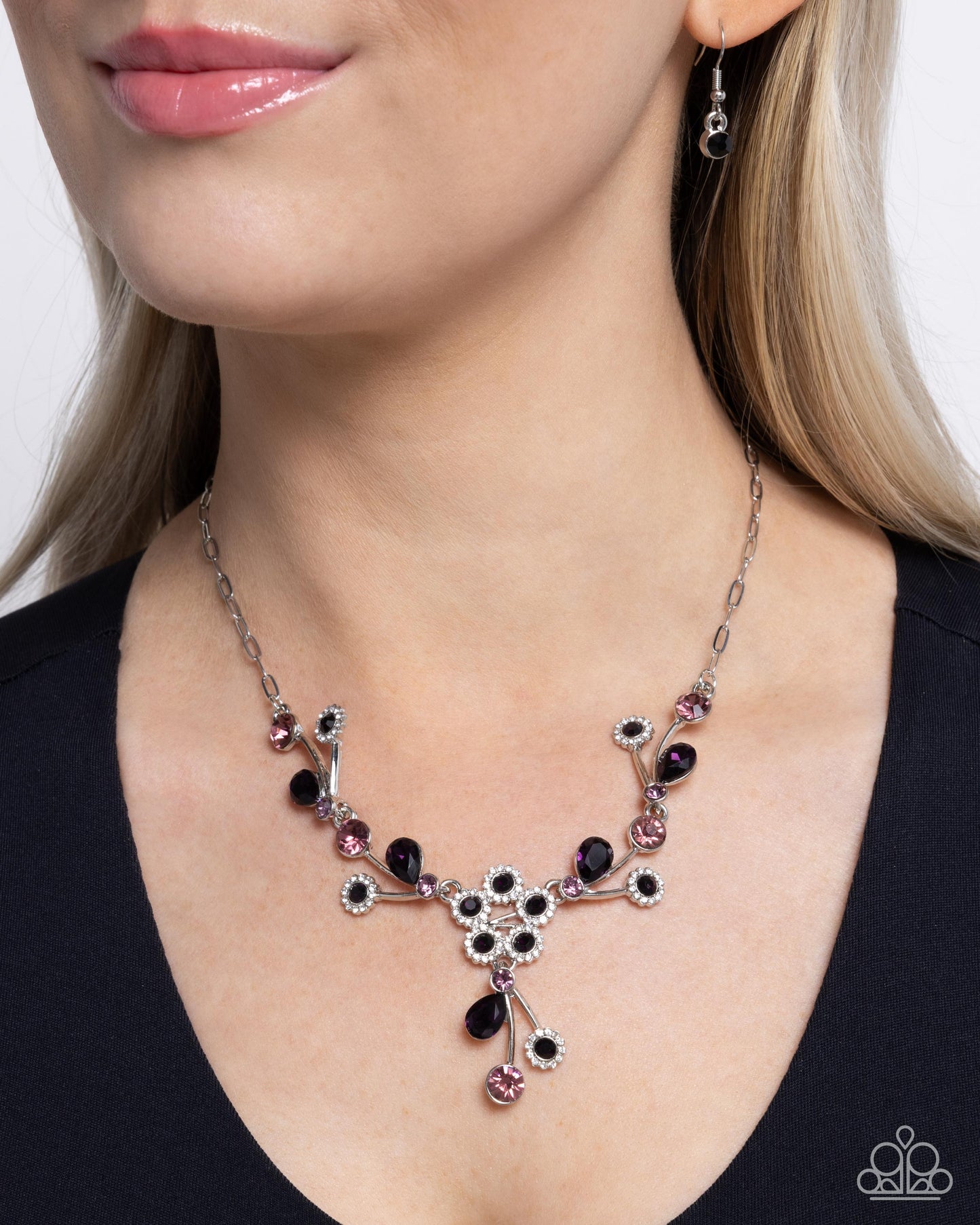 Blossom Queen Purple Necklace - Jewelry by Bretta