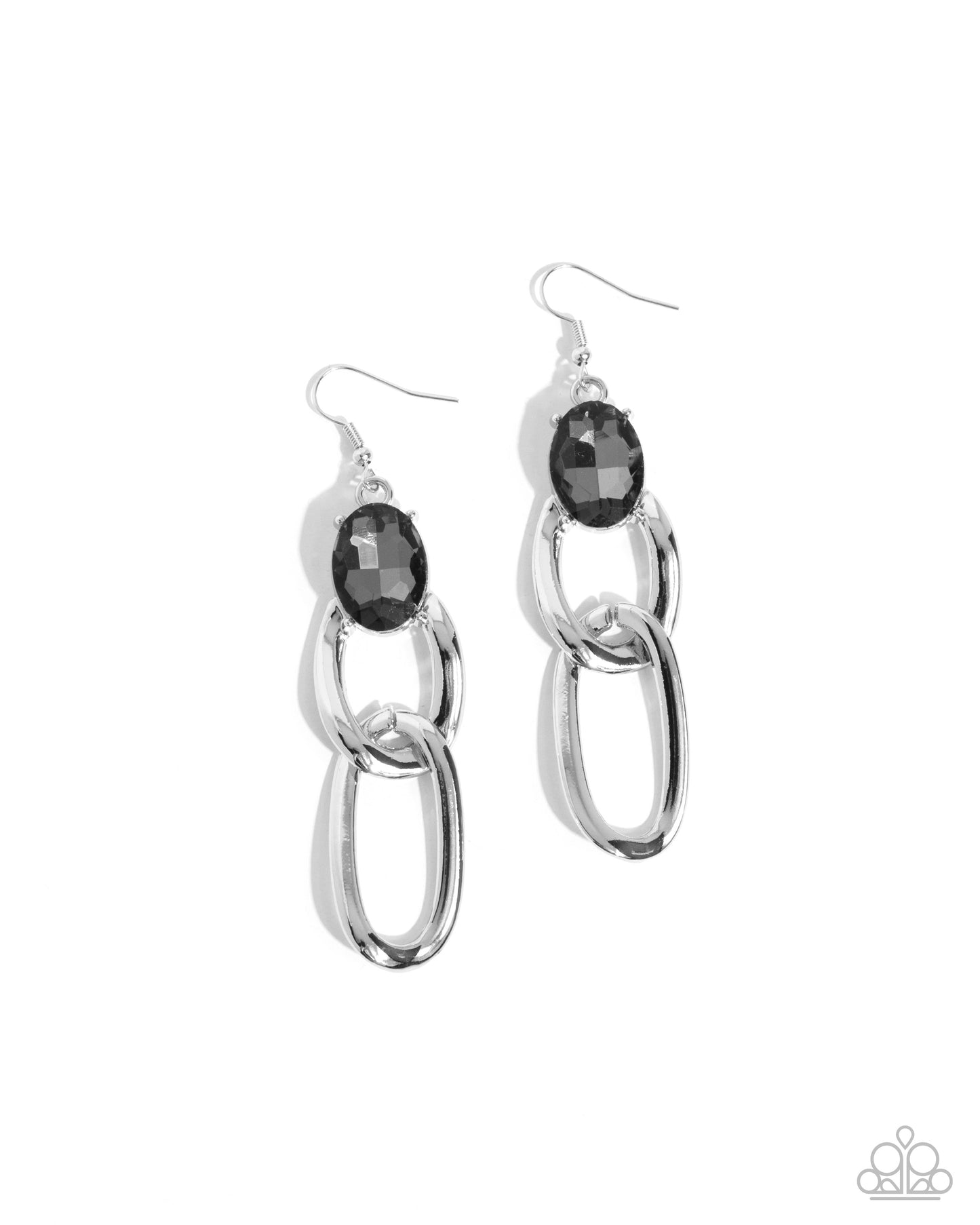 Lavish Loyalty Silver Earrings - Jewelry by Bretta