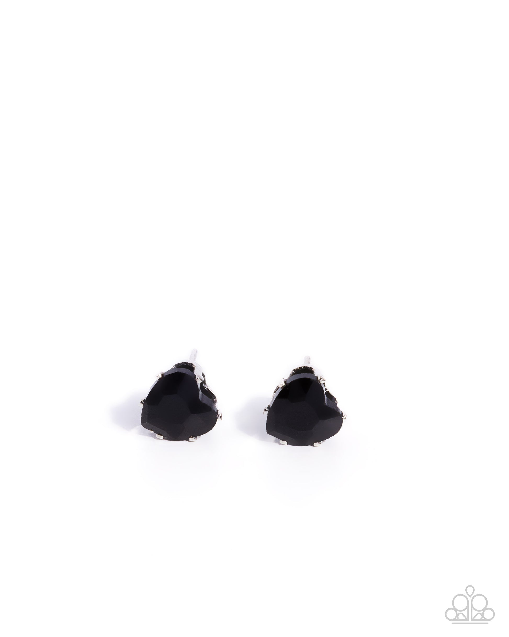 Sweetheart Stunner Black Earrings - Jewelry by Bretta