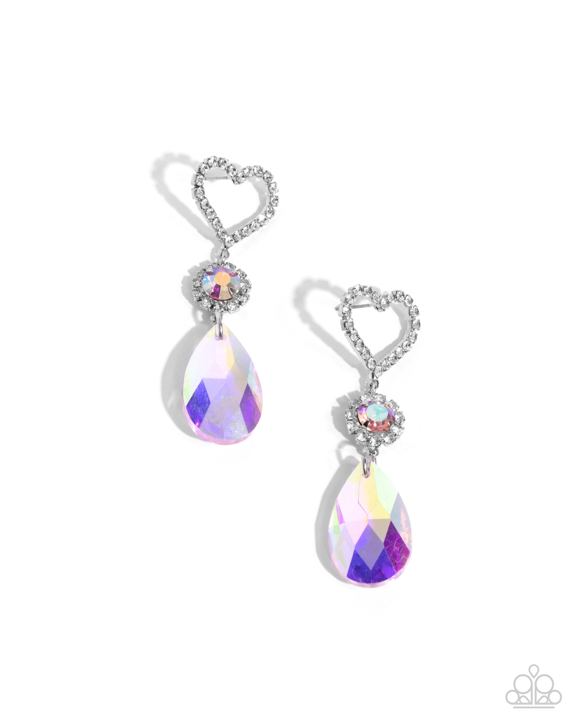Faceted Frenzy Pink Earrings - Jewelry by Bretta