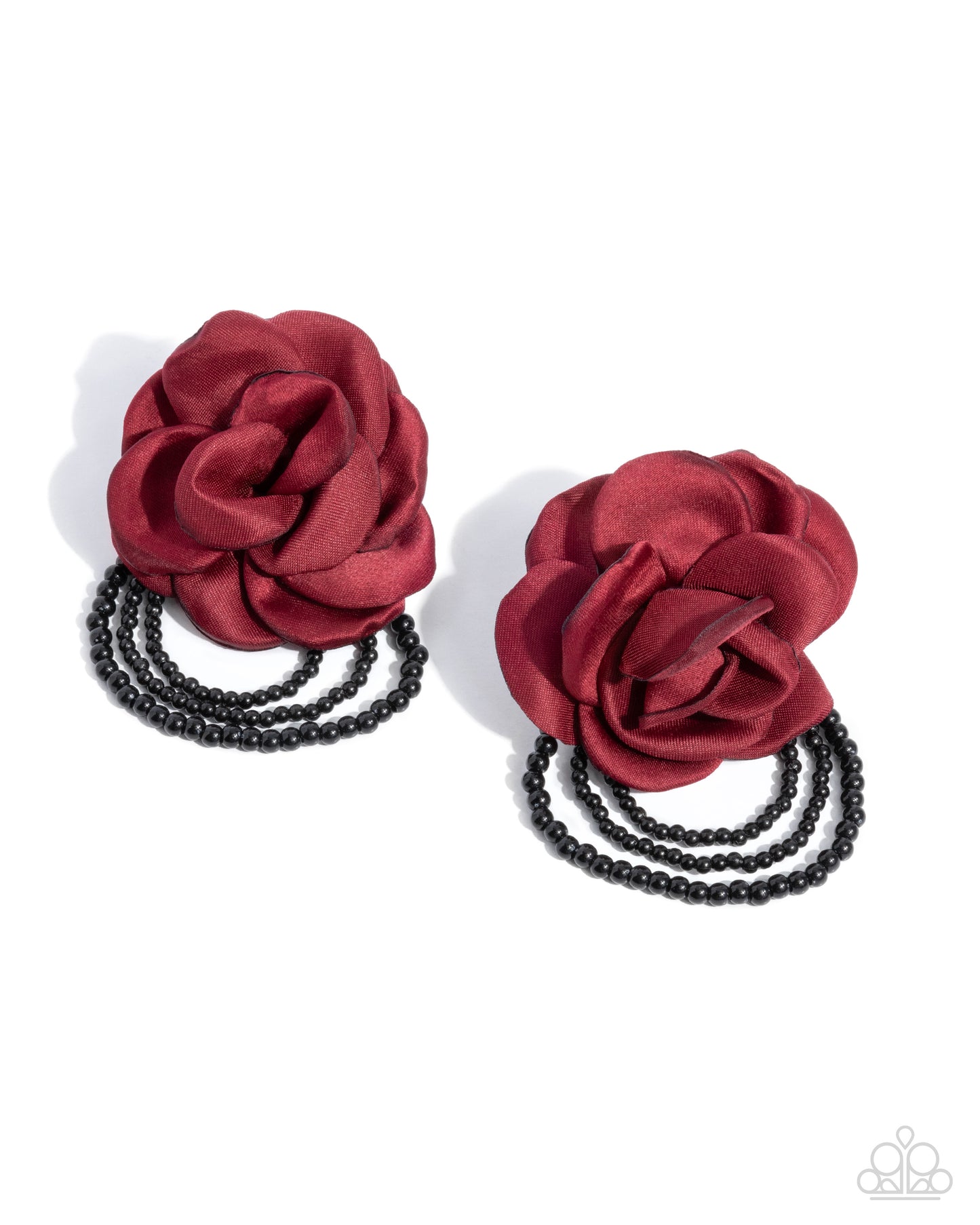 Dramatic Dame Red Earrings - Jewelry by Bretta