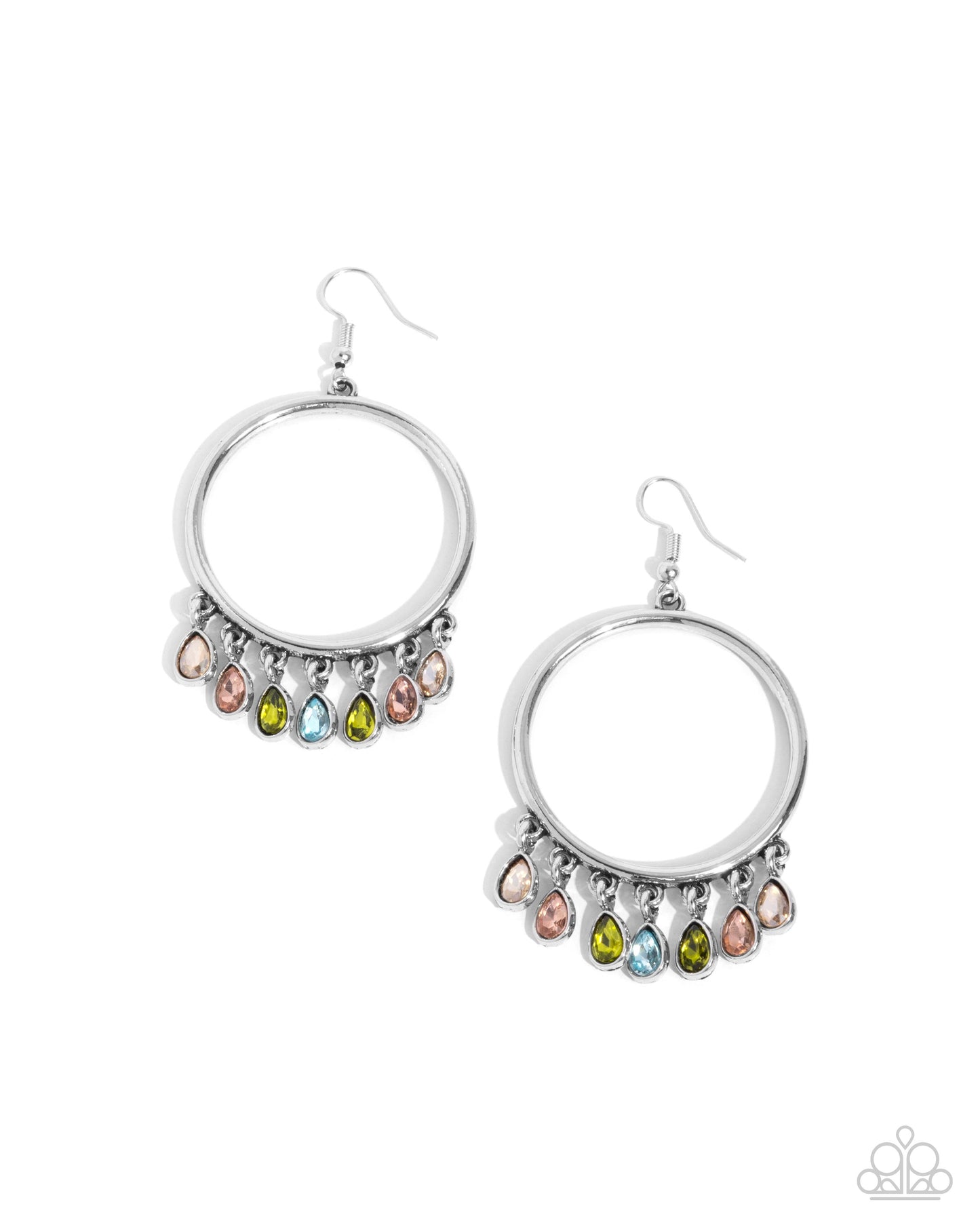 Hooped Hello Multi Earrings - Jewelry by Bretta