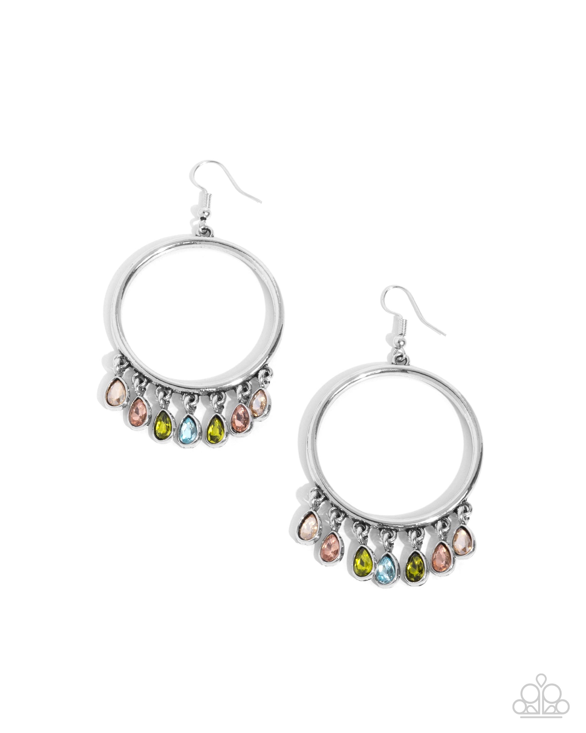 Hooped Hello Multi Earrings - Jewelry by Bretta