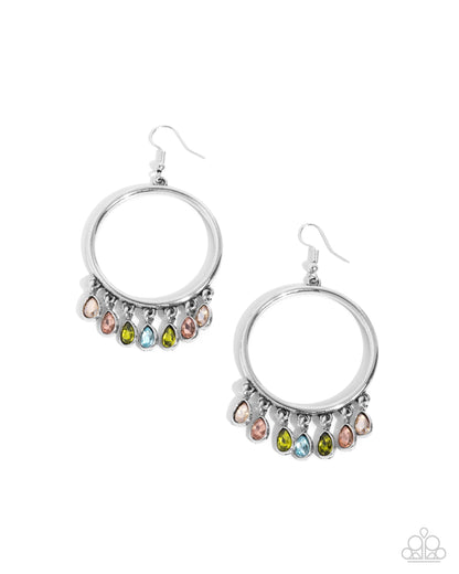 Hooped Hello Multi Earrings - Jewelry by Bretta
