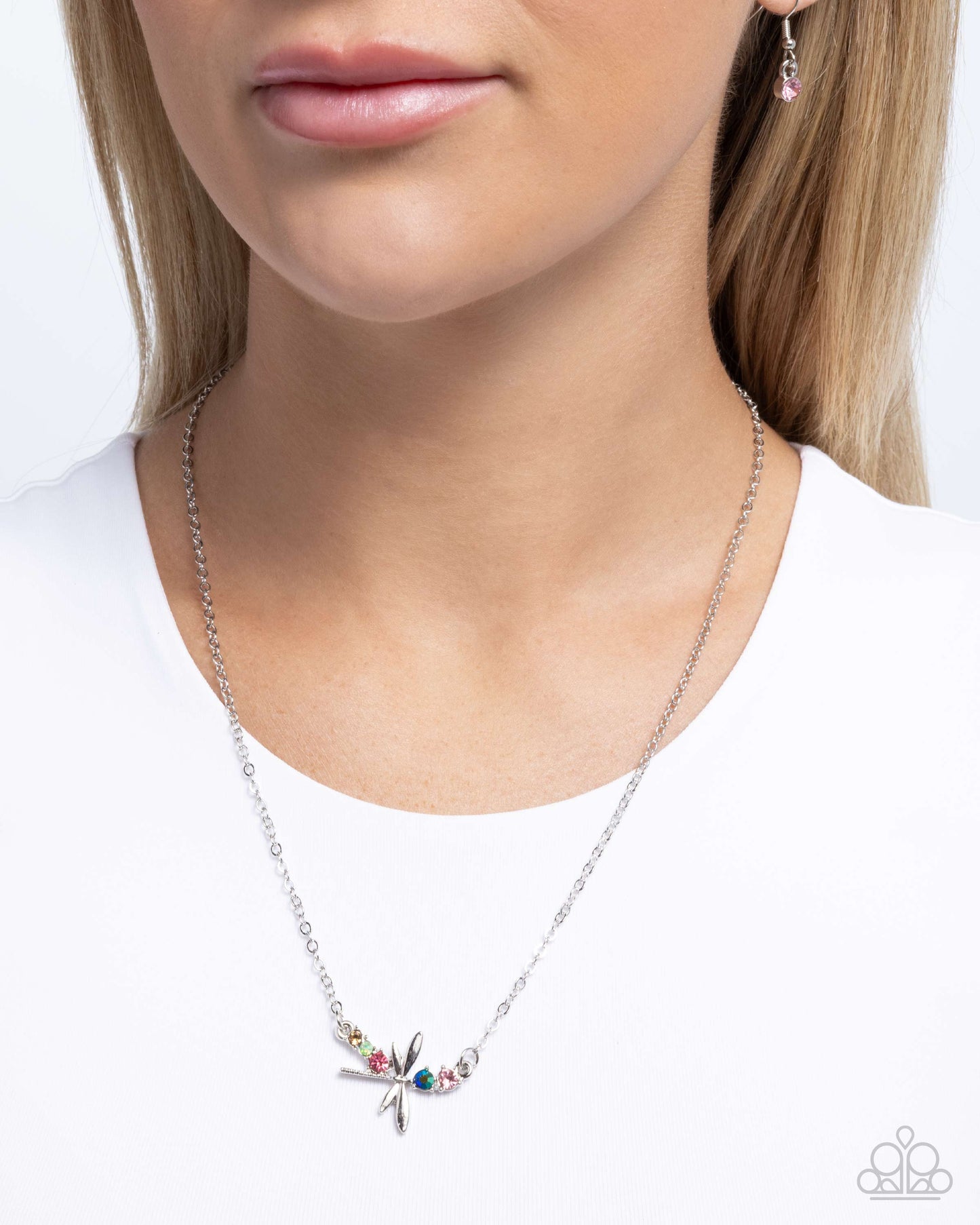 Dragonfly Deed Multi Dragonfly Necklace - Jewelry by Bretta