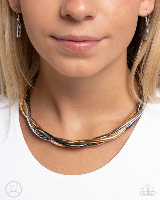 Sleek Splendor Multi Necklace - Jewelry by Bretta