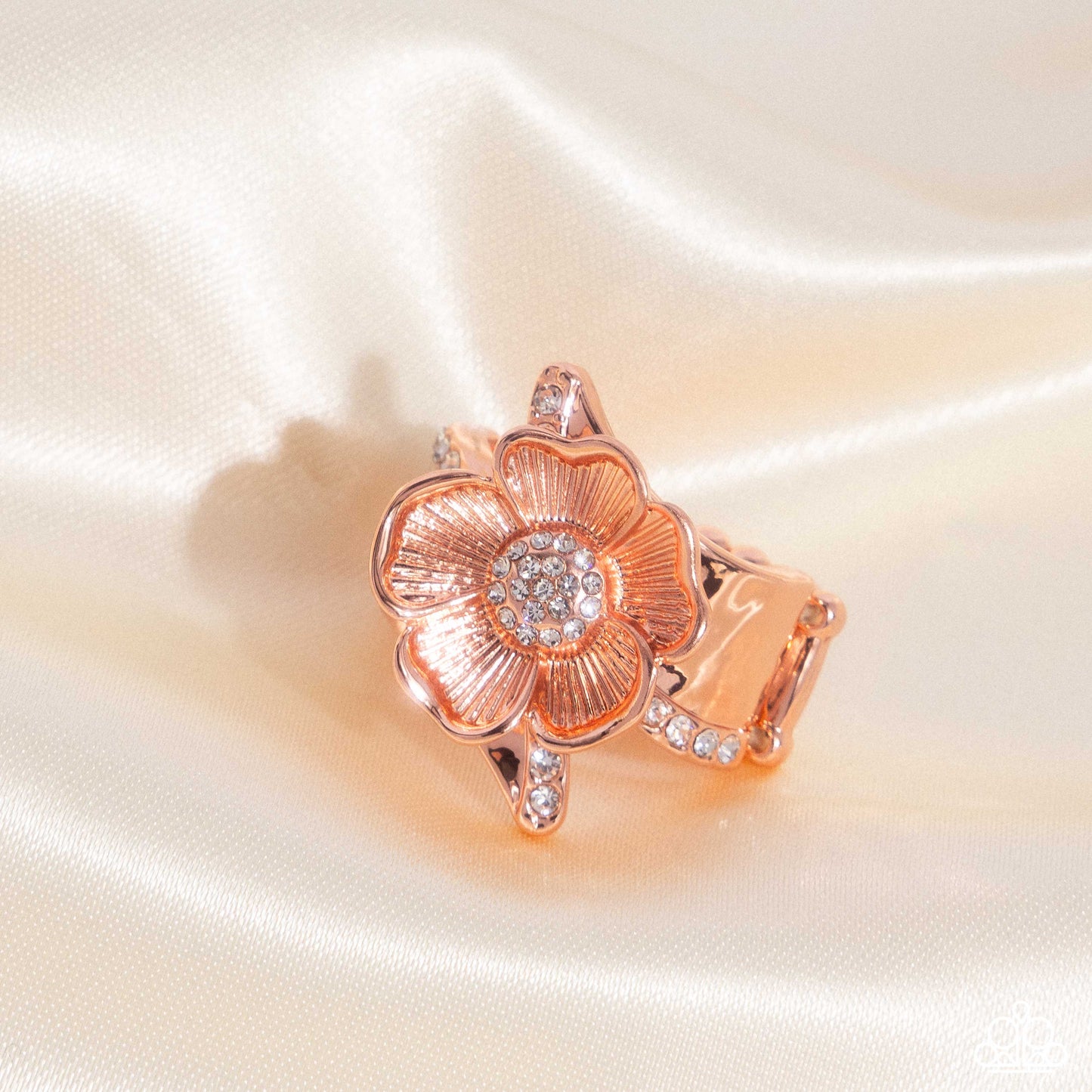 Floral Fact Copper Ring - Jewelry by Bretta