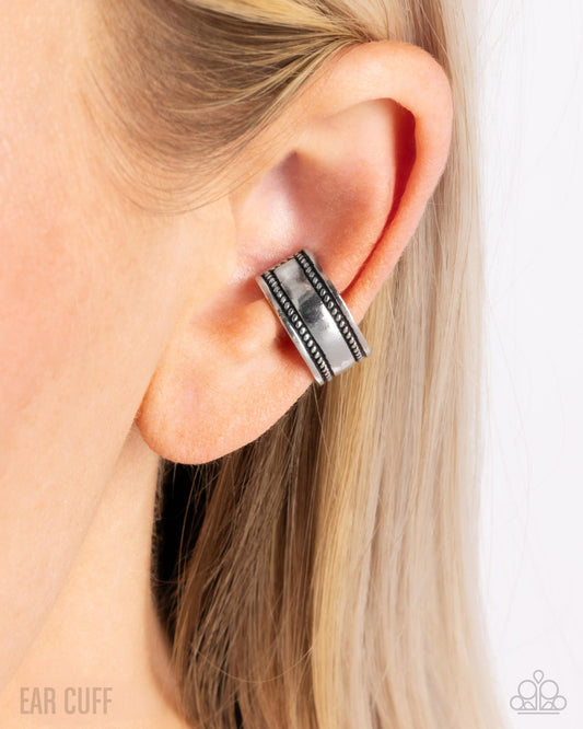 Standard Pressure Silver Ear Cuff - Jewelry by Bretta