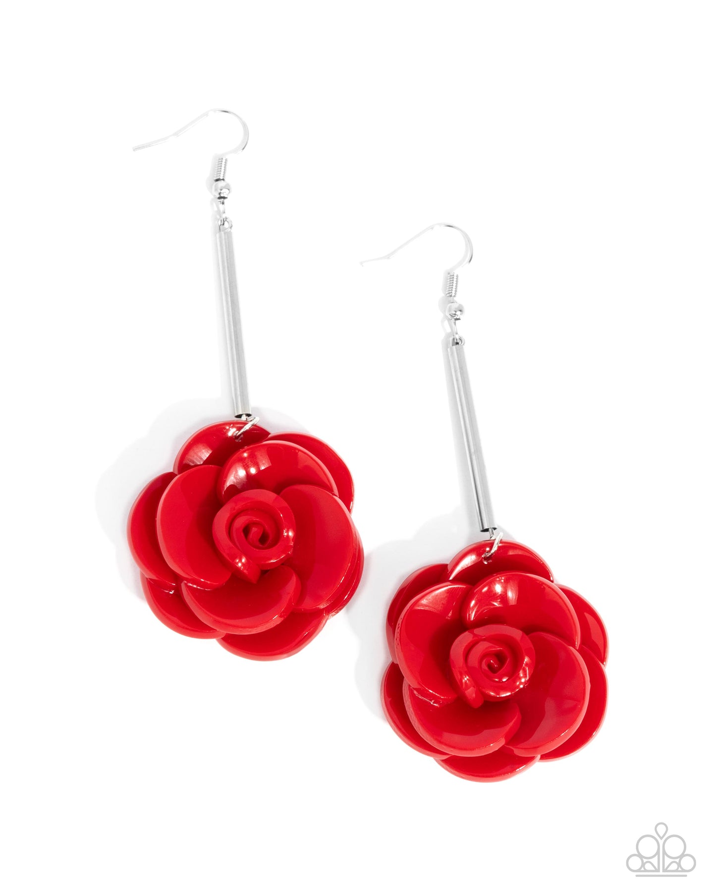 Saccharine Sprig Red Earrings - Jewelry by Bretta