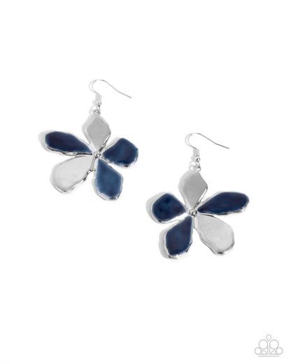 Painted Promotion Blue Earrings - Jewelry by Bretta