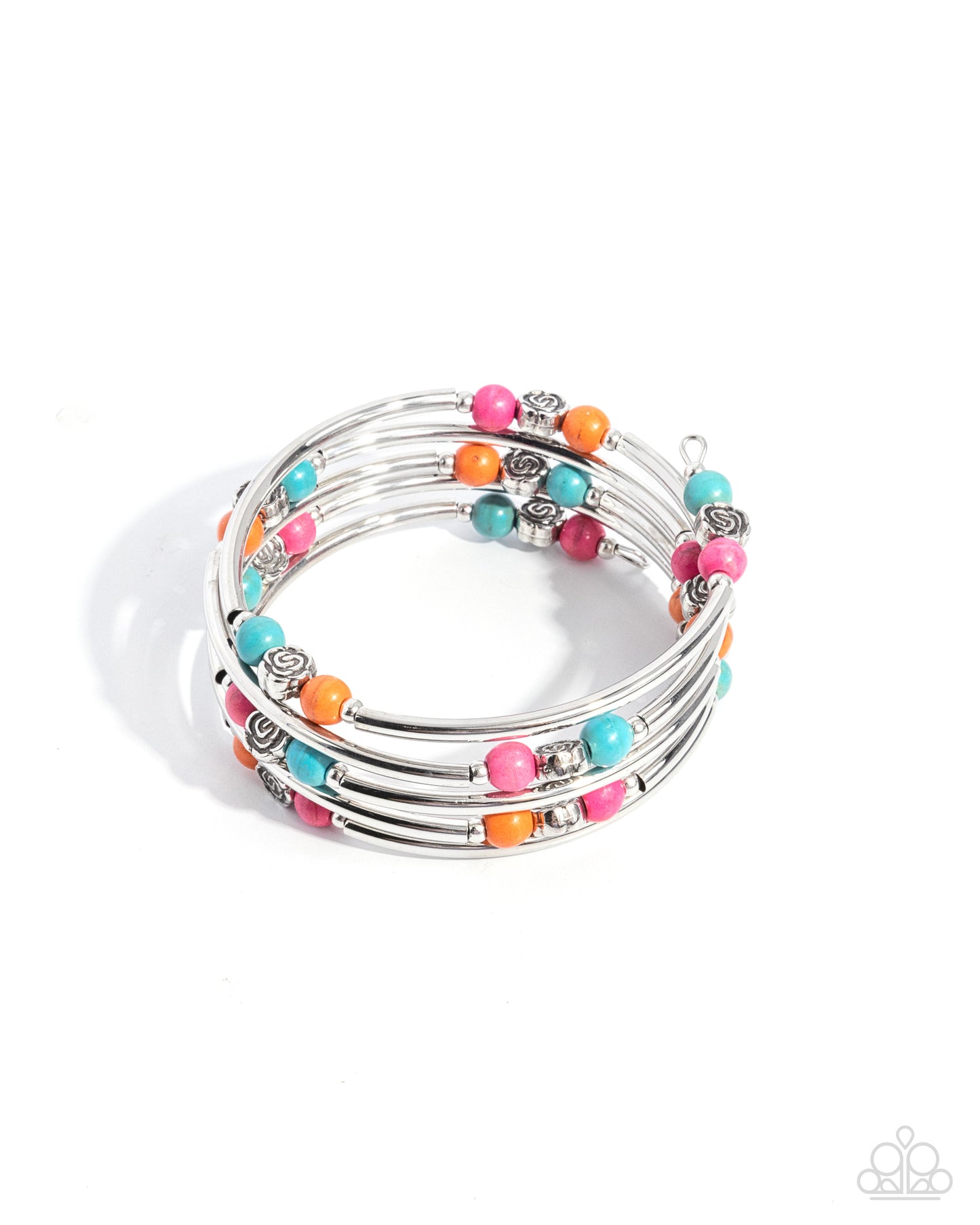 Classic Cowboy Pink Coil Bracelet - Jewelry by Bretta